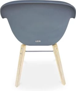Alice's Garden Kuipstoelen CELEBES - Set Van 4 - Acacia En Kunststof - Grijs -Philips Hue Winkel 1006x1200 2