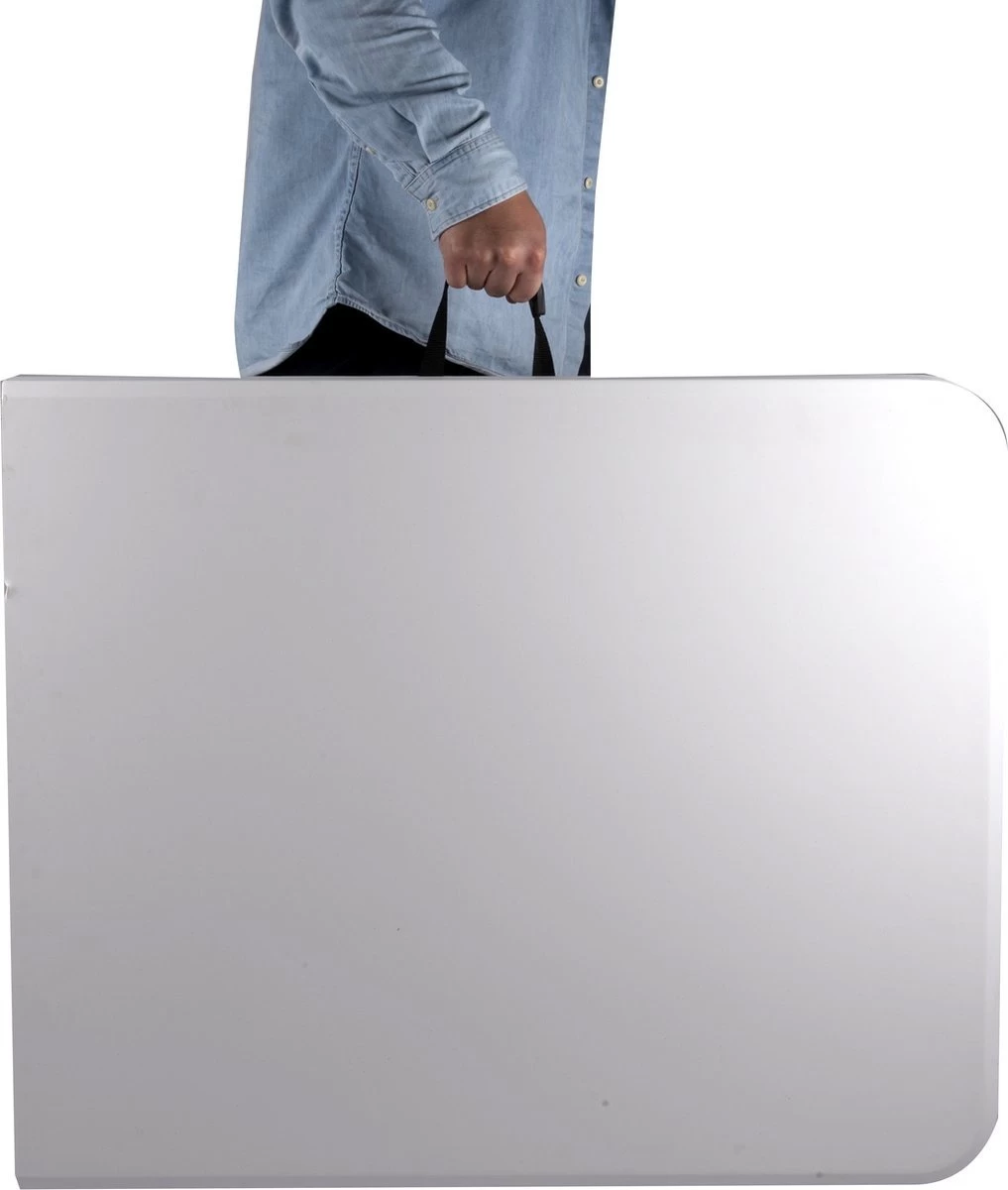 MaxxGarden Vouwtafel - Opvouwbare Kampeer Tafel - Tuin - Camping - Binnen - Weersbestendig - 180 X 74 X 74cm- Wit 13 MaxxGarden Vouwtafel - Opvouwbare Kampeer Tafel - Tuin - Camping - Binnen - Weersbestendig - 180 X 74 X 74cm- Wit - Afbeelding 11