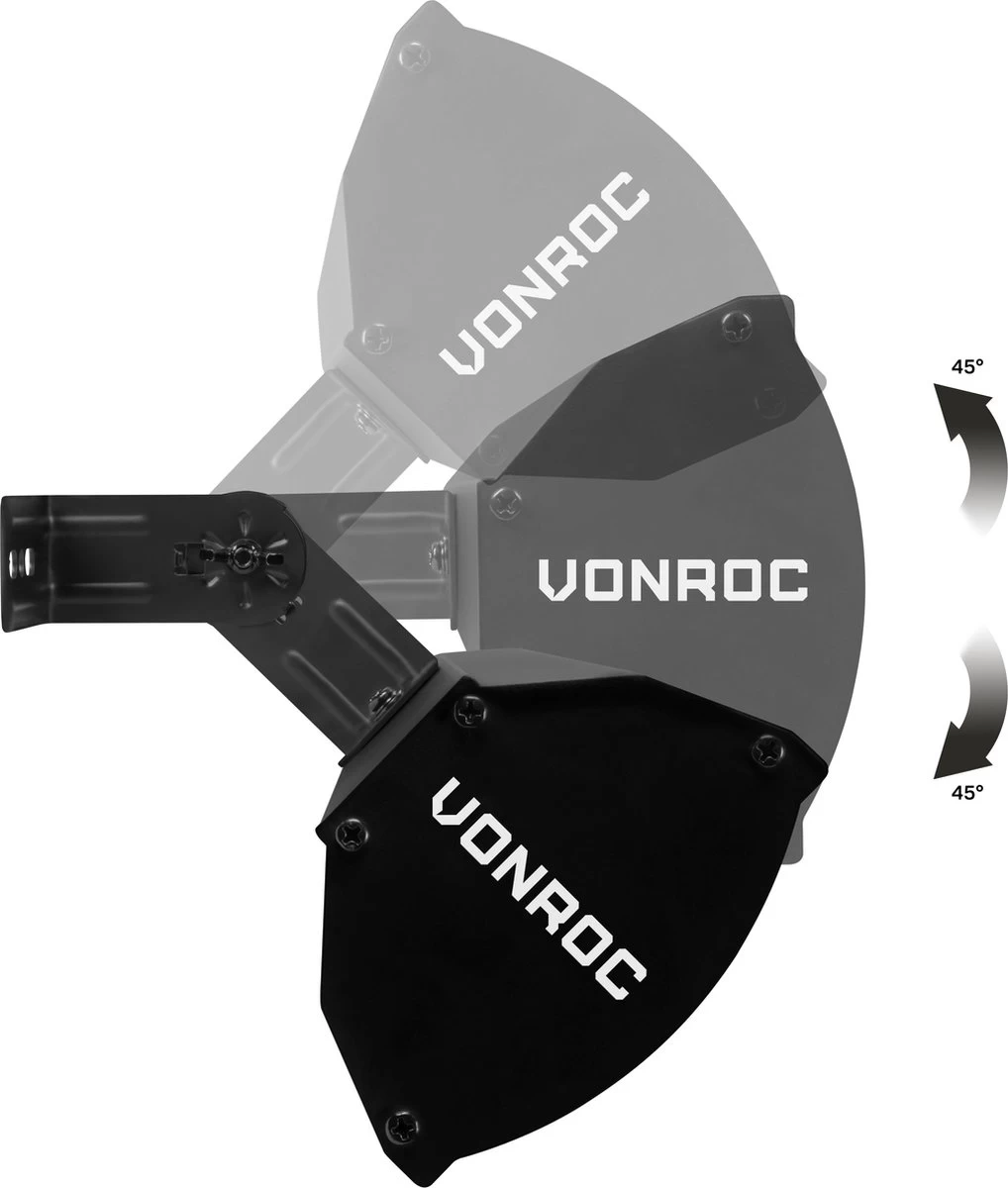 VONROC Sfeervolle Terrasverwarmer – Marsili Compact 2000W – Hoog Rendement – Low Glare Lamp – Voor Muur Of Plafond 8 VONROC Sfeervolle Terrasverwarmer – Marsili Compact 2000W – Hoog Rendement – Low Glare Lamp – Voor Muur Of Plafond - Afbeelding 6