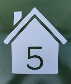 Klikosticker - Met Uw Huisnummer - Wit - Weerbestendig - Container Kliko Stickers -14,5 X 15,5 Cm - Cijfersticker - Vuilnisbaksticker -Philips Hue Winkel 1019x1200 1