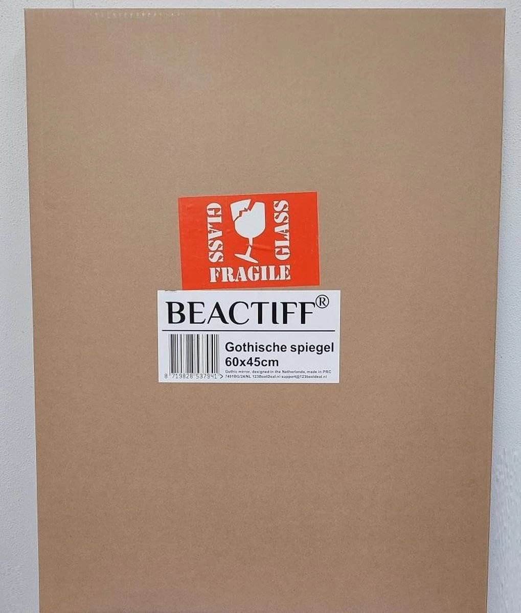 Tuinspiegel Gotische Buitenspiegel, Kerkraam, Tuin Spiegel Met Frame, Wandspiegel 60 X 46cm, Per Stuk Geleverd 10 Tuinspiegel Gotische Buitenspiegel, Kerkraam, Tuin Spiegel Met Frame, Wandspiegel 60 X 46cm, Per Stuk Geleverd - Afbeelding 8