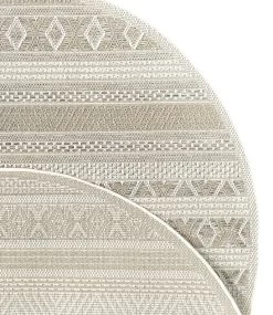 The Carpet Calgary Vloerkleed Voor Buiten En Buiten Buitenkleed Tuintapijt Buitentapijt Beige 160 Cm Rond -Philips Hue Winkel 1041x1200 8