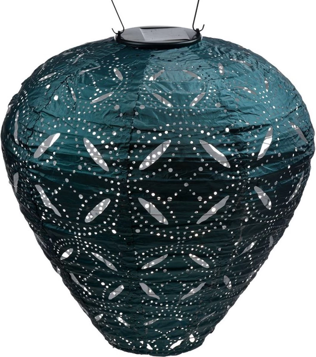 Lumiz Solar Buitenlampion Mandela Balloon - Solar Tuinverlichting - 30 Cm - Zeeblauw 11 Lumiz Solar Buitenlampion Mandela Balloon - Solar Tuinverlichting - 30 Cm - Zeeblauw - Afbeelding 9