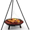 Blumfeldt Arco Trino Vuurschaal - Vuurkorf En Barbecue - BBQ Op 3 Poten - Edelstaal - Driepoot Met Grill Rooster 2 Blumfeldt Arco Trino Vuurschaal - Vuurkorf En Barbecue - BBQ Op 3 Poten - Edelstaal - Driepoot Met Grill Rooster -Philips Hue Winkel 1061x1200 4