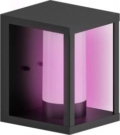 Calex Smart Outdoor LED Buitenlamp - Slimme Wandlamp - RGB En Warm Wit Licht - 4W - Zwart -Philips Hue Winkel 1067x1200 4