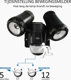 ELRO LF80 2-Kops LED Buitenlamp Met Bewegingsmelder - 2x10W – 1400lm – IP54 Waterdicht - Zwart 17 ELRO LF80 2-Kops LED Buitenlamp Met Bewegingsmelder - 2x10W – 1400lm – IP54 Waterdicht - Zwart -Philips Hue Winkel 1069x1200 6