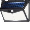 Vivid Green Solar Buitenlamp Met Bewegingssensor 208 LED - Wandlamp Op Zonne Energie - Tuinverlichting - Waterdicht - Met Sensor - Lamp - Zwart -Philips Hue Winkel 1070x1200