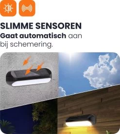 HEKO Solar® Tuinverlichting Dense - 4 Stuks - Solar Tuinverlichting Op Zonneenergie - Solar Wandlamp Buiten - Dag Nacht Sensor - 11 LEDs - RGB - Warm Wit Licht - Met Schroeven 19 HEKO Solar® Tuinverlichting Dense - 4 Stuks - Solar Tuinverlichting Op Zonneenergie - Solar Wandlamp Buiten - Dag Nacht Sensor - 11 LEDs - RGB - Warm Wit Licht - Met Schroeven -Philips Hue Winkel 1076x1200 1