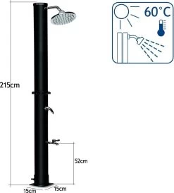Merkloos Monzana Buitendouche/ Tuindouche - Warm Water Uit Zonne-energie 215cm 18 Merkloos Monzana Buitendouche/ Tuindouche - Warm Water Uit Zonne-energie 215cm -Philips Hue Winkel 1080x1200 8