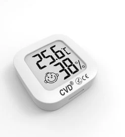CVD® Thermometer - Hygrometer - Digitale Weerstation - Luchtvochtigheidsmeter - Thermometer Voor Binnen - Incl. Batterij En Houder -Philips Hue Winkel 1099x1200 5