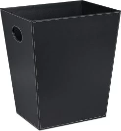 Relaxdays Houtmand Kunstleer - Zwart - Houtopslag - Brandhout Mand - Openhaard Accessoire -Philips Hue Winkel 1107x1200 4