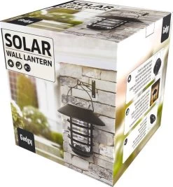 Gadgy Solar Tafellamp En Wandlamp Bijenkorf - Lantaarn Met Wandhaak - Tuinverlichting Op Zonneenergie Buiten - Led Buitenverlichting Met Sensor - Zwart Metaal -Philips Hue Winkel 1111x1200 5