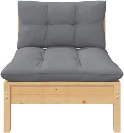 VidaXL 3-delige Loungeset Met Grijze Kussens Massief Grenenhout -Philips Hue Winkel 1118x1200 2