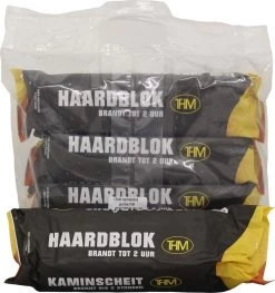 THM Openhaardblok 4 Stuks à 1 Kg In Draagtas
