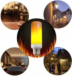 Ledlamp Met Vlameffect 4 Standen - Vuurvlam Lamp -LED Flame Bulb - Fakkel Lamp - Kaars Effect Led Vlam Lamp -Philips Hue Winkel 1131x1200 6