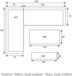 Blakes Lounge Diningset - 4 Delig - Donker Grijs 41 Blakes Lounge Diningset - 4 Delig - Donker Grijs -Philips Hue Winkel 1132x1200 3