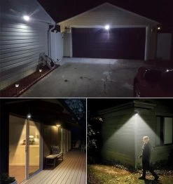 Solar LED Lamp Met Bewegingssensor - 20 LEDs - Zwart - Voor Buiten - Zonne-energie -Philips Hue Winkel 1133x1200