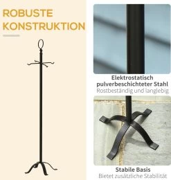 Outsunny Haardset 5-delige Haardset, Bestaande Uit Borstel, Schep, Tang, Pook En Houder 842-201 -Philips Hue Winkel 1138x1200 6