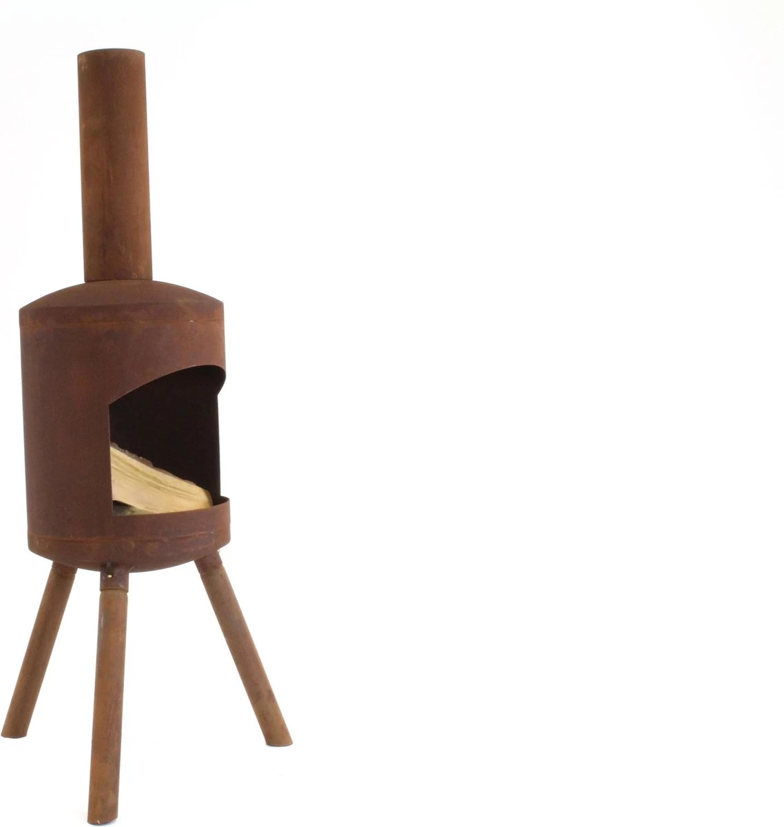 2L Home And Garden Tuinhaard Potkachel Small Roest - Industrieel Look - Kleur: Roestbruin 4 2L Home And Garden Tuinhaard Potkachel Small Roest - Industrieel Look - Kleur: Roestbruin - Afbeelding 2