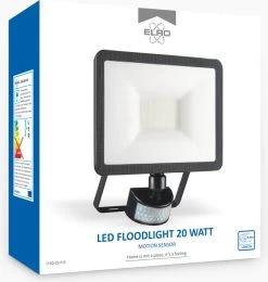 ELRO LF60 Design LED Buitenlamp Met Bewegingssensor - 20W – 1600LM – IP54 Waterdicht - Zwart -Philips Hue Winkel 1139x1200 5