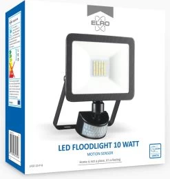 ELRO LF60 Design LED Buitenlamp Met Bewegingssensor - 10W – 800LM – IP54 Waterdicht - Zwart -Philips Hue Winkel 1141x1200 5