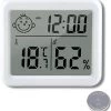 Infinite Goods Hygrometer - Weerstation - Luchtvochtigheidsmeter - Thermometer Voor Binnen - Vochtmeter - 2 In 1 - Incl. Batterij