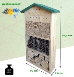 Dokkodo - Insectenhotel Palazzo - Incl. Handig Boekje - Stijlvol En Robuust Bijenhotel -Philips Hue Winkel 1143x1200 2