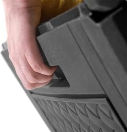 Opbergbox 310L UV-Bestendig Weerbestendig Wielen Tuinbox Rotan-look Antraciet -Philips Hue Winkel 1149x1200 1