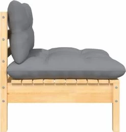 VidaXL 3-delige Loungeset Met Grijze Kussens Massief Grenenhout -Philips Hue Winkel 1150x1200 3