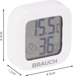 Brauch SP130 Digitale Thermometer + Hygrometer Binnen En Buiten – , Voor Slaapkamer, Badkamer, Woonkamer - 3 Stuks 11 Brauch SP130 Digitale Thermometer + Hygrometer Binnen En Buiten – , Voor Slaapkamer, Badkamer, Woonkamer - 3 Stuks -Philips Hue Winkel 1154x1200