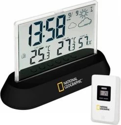 National Geographic Weerstation - Transparant - Incl. Wekkerfunctie - Draadloos -Philips Hue Winkel 1157x1200 3