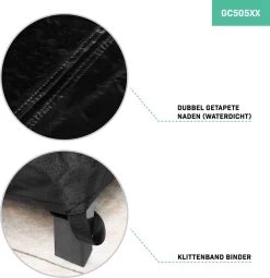 VONROC Premium Tuinbank Beschermhoes – L-vorm - 250/90 X 250/90 X 70cm -Philips Hue Winkel 1163x1200 2