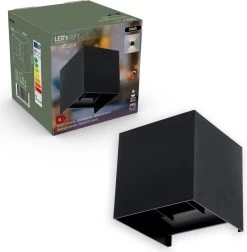 Proventa® Kubus Wandlamp Binnen - Dimbaar - Voor Woonkamers & Slaapkamers - Zwart -Philips Hue Winkel 1178x1200 11