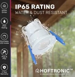 6x Milano RVS Smart LED Inbouwspots Complete Set - Wifi & Bluetooth - 12V - 3 Watt - 2700K Warm Wit - Veranda Verlichting - Voor Binnen En Buiten -Philips Hue Winkel 1178x1200 6