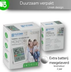 YUCONN Hygrometer - Luchtvochtigheidsmeter - Digitaal Weerstation - Binnen 19 YUCONN Hygrometer - Luchtvochtigheidsmeter - Digitaal Weerstation - Binnen -Philips Hue Winkel 1185x1200 11