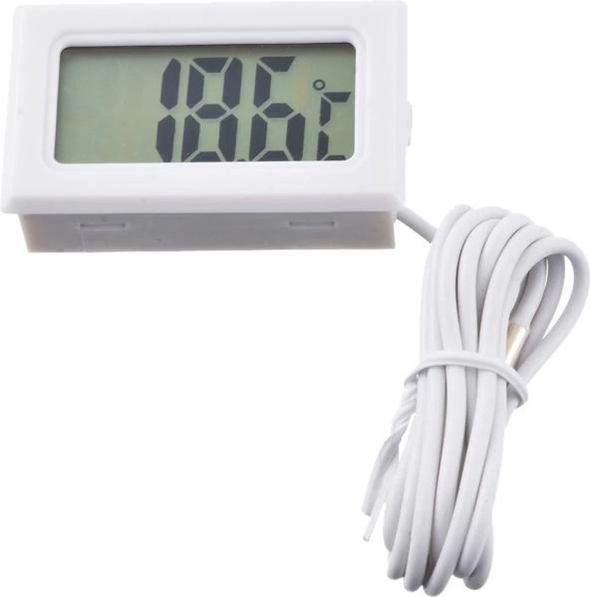 Digitale Aquarium Thermometer Met Meetsonde (1 Meter) - Geschikt Voor Binnen én Buiten! 5 Digitale Aquarium Thermometer Met Meetsonde (1 Meter) - Geschikt Voor Binnen én Buiten! - Afbeelding 3