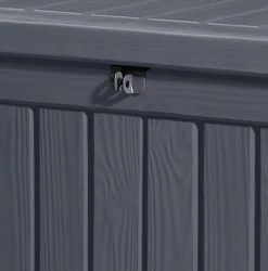 Keter Rockwood Opbergbox - 570L - 155x72,4x64,4cm - Grafiet -Philips Hue Winkel 1185x1200