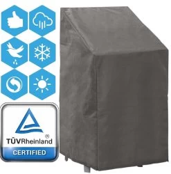 Weersbestendige Beschermhoes Stoel (4 Tot 6 Stapelstoelen) | 66 X 95 X 133/93 Cm (L) | Premium | Waterproof | TÜV Rheinland Gecertificeerd | Hoes Voor Tuin | Waterdicht | Solution Dyed (verkleuring Onmogelijk) | Grijs / Antraciet -Philips Hue Winkel 1187x1200 2