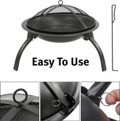 MaxxGarden Vuurschaal - Terrashaard - Vuurkorf - Opvouwbaar - Rond - 56cm 27 MaxxGarden Vuurschaal - Terrashaard - Vuurkorf - Opvouwbaar - Rond - 56cm -Philips Hue Winkel 1189x1200 10