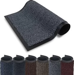 Deurmat Binnen Studio M - CLASSIC - Droogloopmat Binnen 90x150 Cm - GRIJS - Schoonloopmat - Antislip Deurmat - Inloopmat - Deurmat Voor Binnen Of Buiten - Verschillende Afmetingen En Kleuren -Philips Hue Winkel 1191x1200 11