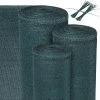 Sol Royal Zichtbreeknet Groen SG 80 Balkonscherm Zichtdoek 1000x100cm - Omheining 165 G/m² - Balkondoek Tuinnet Zonwerend HDPE - Inclusief Kabelbinders