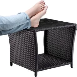 Casaria Polyrattan Bijzettafel - WPC Tafelblad 45x45x40cm – Zwart 15 Casaria Polyrattan Bijzettafel - WPC Tafelblad 45x45x40cm – Zwart -Philips Hue Winkel 1191x1200 5