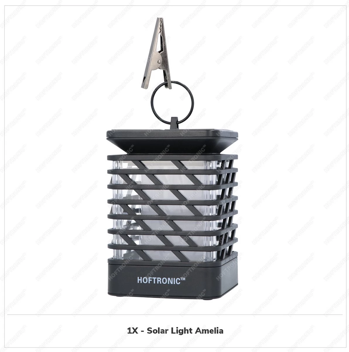 HOFTRONIC 2 Stuks Tuinlantaarn Amelia - Solar Lantaarn Lampion Met Vlam Effect Kaarslamp Windlicht Zwart IP65 Waterdicht Solar Tafellamp Buiten En Hanglamp. Super Realistische Fakkellamp - Tuinverlichting Op Zonne Energie Buitenlamp 6 HOFTRONIC 2 Stuks Tuinlantaarn Amelia - Solar Lantaarn Lampion Met Vlam Effect Kaarslamp Windlicht Zwart IP65 Waterdicht Solar Tafellamp Buiten En Hanglamp. Super Realistische Fakkellamp - Tuinverlichting Op Zonne Energie Buitenlamp - Afbeelding 4