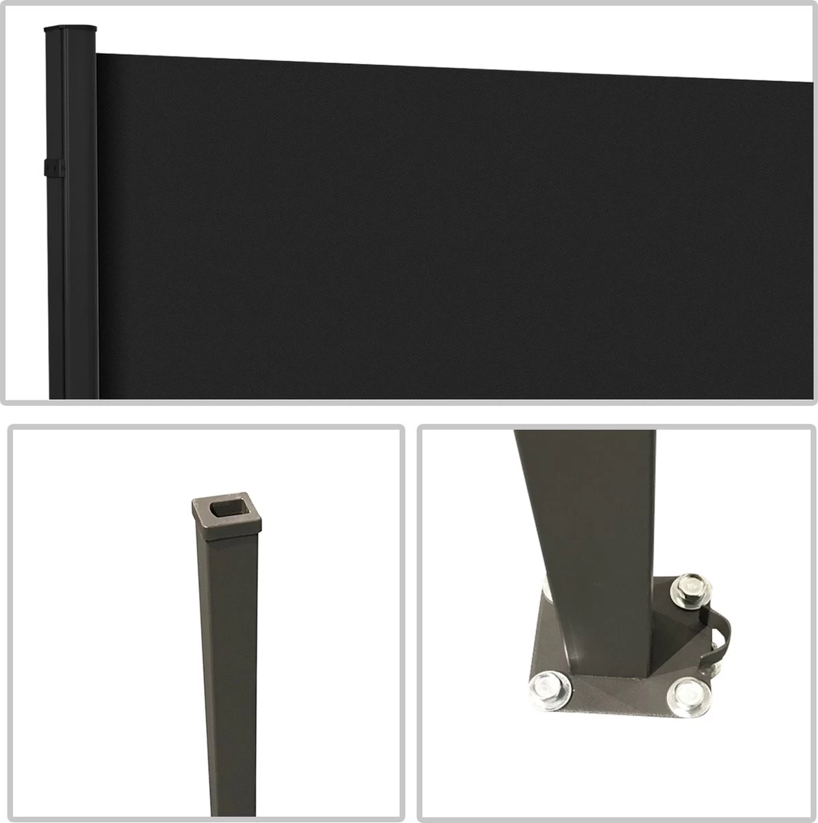 MaxxGarden Oprolbaar Windscherm - 300 X 140cm 4 MaxxGarden Oprolbaar Windscherm - 300 X 140cm - Afbeelding 2