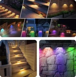 HEKO Solar® Tuinverlichting Dense - 4 Stuks - Solar Tuinverlichting Op Zonneenergie - Solar Wandlamp Buiten - Dag Nacht Sensor - 11 LEDs - RGB - Warm Wit Licht - Met Schroeven 18 HEKO Solar® Tuinverlichting Dense - 4 Stuks - Solar Tuinverlichting Op Zonneenergie - Solar Wandlamp Buiten - Dag Nacht Sensor - 11 LEDs - RGB - Warm Wit Licht - Met Schroeven -Philips Hue Winkel 1192x1200 7