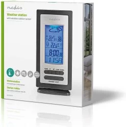 Nedis Weerstation - Binnen & Buiten - Inclusief Draadloze Weersensor - Weersvoorspelling - Tijdweergave - LCD-Scherm - Wekkerfunctie -Philips Hue Winkel 1193x1200 13