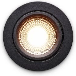 Ledisons LED Inbouwspots Zwart Met Driver - Dimbaar Kantelbaar IP54 3W 2700K Warm Wit Licht 240V 60 Stralingshoek >90 CRI Traploos Dimmen - Vivaro Zwart - Slechts 23MM Inbouwdiepte! 5 Jaar Garantie Energieverbruik: A++ -Philips Hue Winkel 1193x1200 8