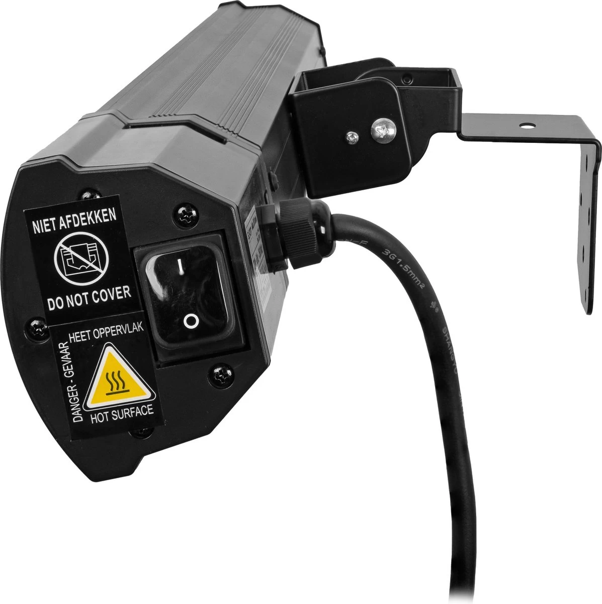 Eurom Golden 2500 Shadow Terrasverwarmer 5 Eurom Golden 2500 Shadow Terrasverwarmer - Afbeelding 3