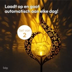 Gadgy Solar Flame Lamp Met Grondspies – Solar Tuinverlichting Set 2 St. - Tuinverlichting Op Zonneenergie Buiten – Led Buitenverlichting Met Sensor - Tuinfakkel - Tuinsteker - Brons Kleurig Metaal 20 Gadgy Solar Flame Lamp Met Grondspies – Solar Tuinverlichting Set 2 St. - Tuinverlichting Op Zonneenergie Buiten – Led Buitenverlichting Met Sensor - Tuinfakkel - Tuinsteker - Brons Kleurig Metaal -Philips Hue Winkel 1199x1200 10