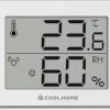 CoolHome HM 2101 - Thermometer - Hygrometer - Thermo/Hygrometer - Wit Design -Philips Hue Winkel 1200x1007 3